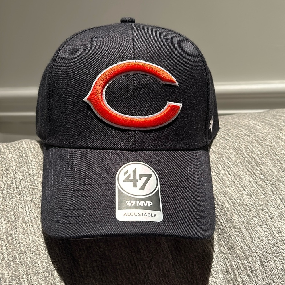 Chicago Bears '47 MVP NAVY BLUE Adjustable Cotton Hat NFL - New never worn BNWT